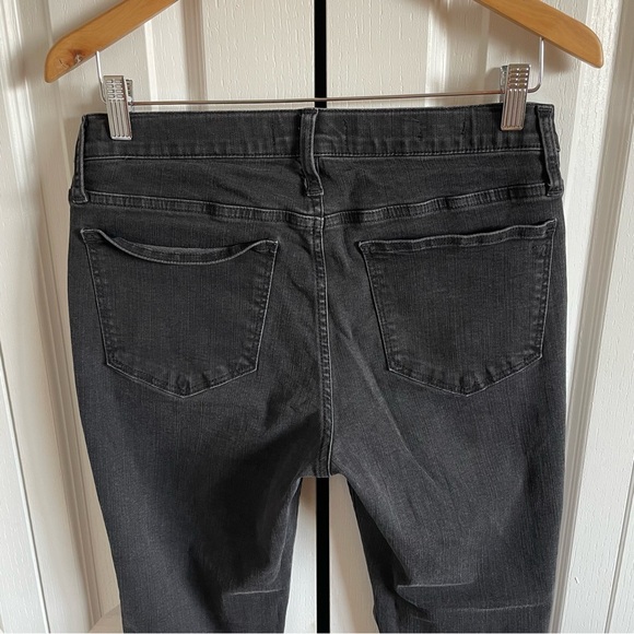 Madewell Maternity Skinny Jeans Women’s 29 Black Stonewashed Raw Hem Stretch EUC - Picture 10 of 16
